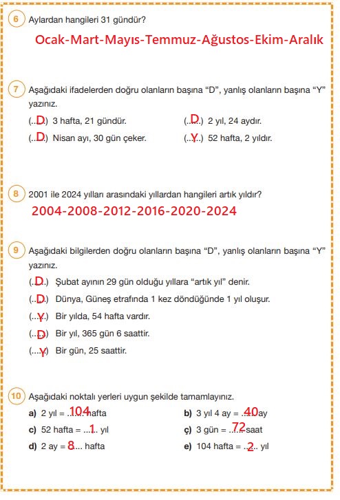 4. sınıf matematik ders kitabı sayfa 172 cevapları pasifik yayınları