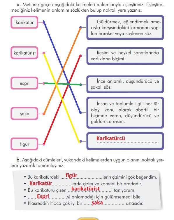 3. sınıf İlke Yayınları Türkçe ders kitabı cevapları sayfa 251