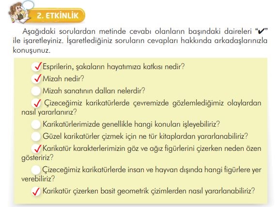 3. sınıf İlke Yayınları Türkçe ders kitabı cevapları sayfa 252