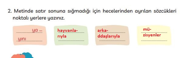 3. sınıf Meb yayınları Türkçe ders kitabı cevapları sayfa 234