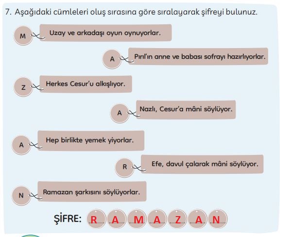 3. sınıf meb yayınları türkçe ders kitabı cevapları sayfa 200