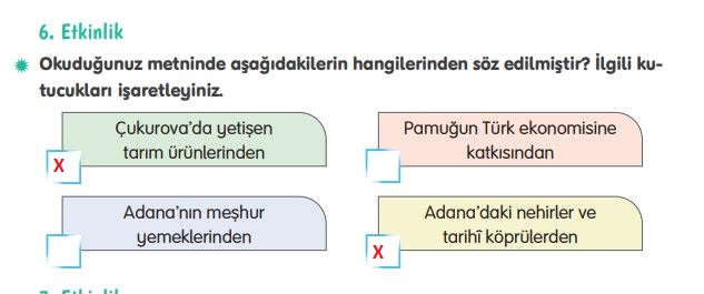 4. Sınıf Tuna Yayınları Türkçe ders kitabı cevapları sayfa 190