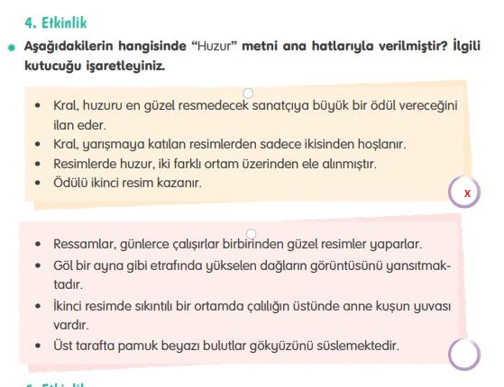 4. Sınıf Tuna Yayınları Türkçe ders kitabı cevapları sayfa 241