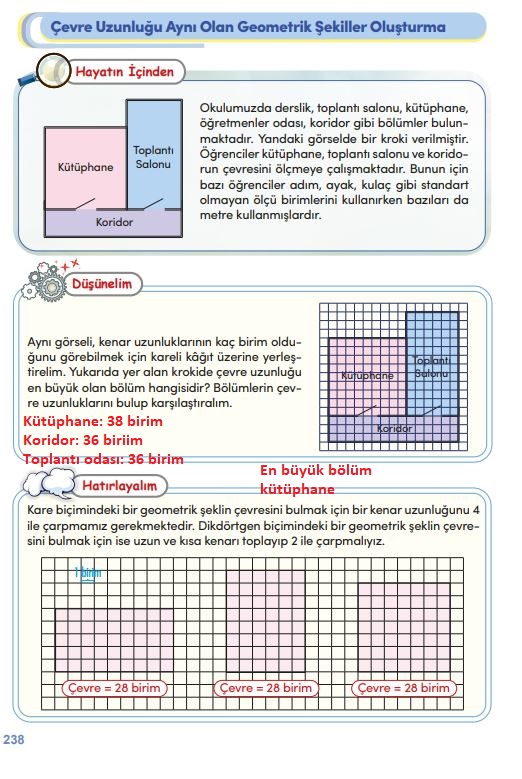 4. sınıf meb yayınları matematik ders kitabı sayfa 238 cevapları