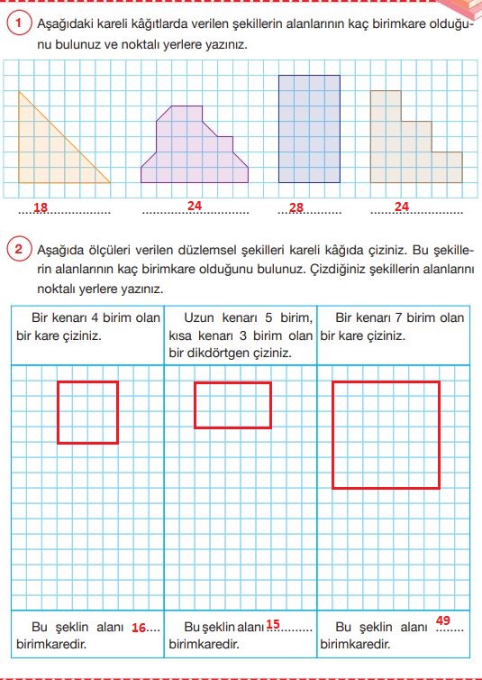 4. sınıf pasifik yayınları matematik ders kitabı cevapları sayfa 249