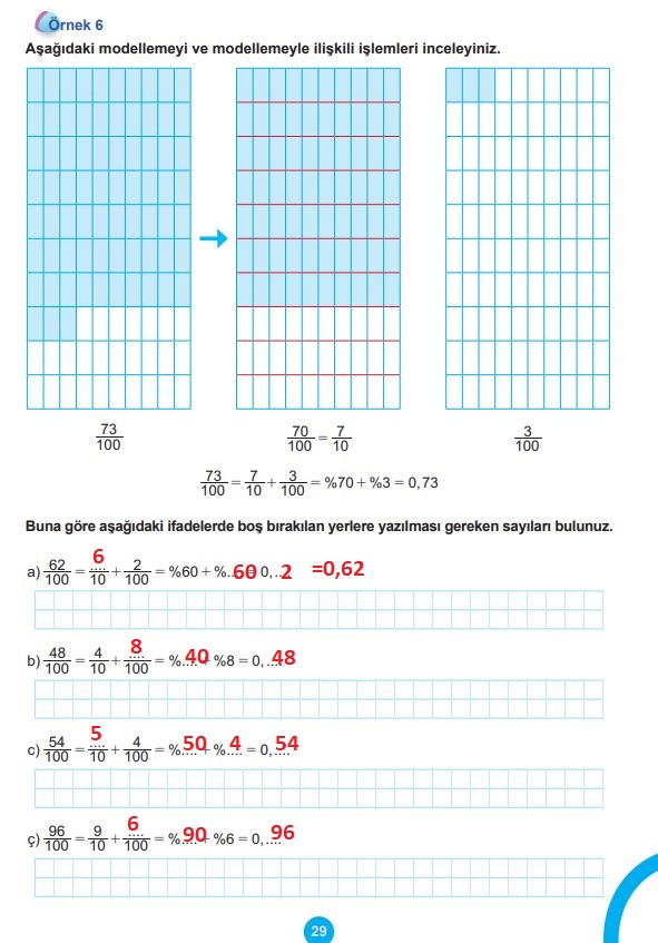 5. sınıf matematik ders kitabı sayfa 29 cevapları 2. kitap