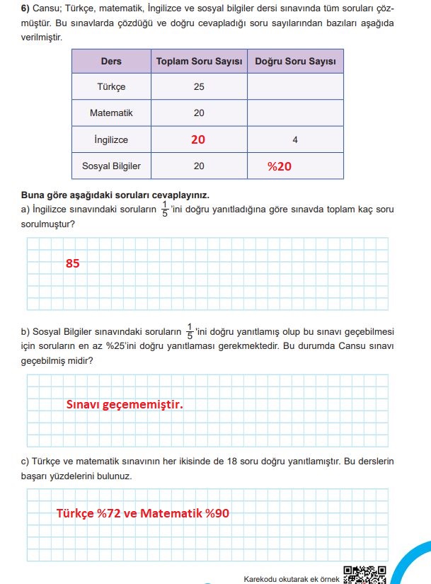 5. sınıf matematik ders kitabı sayfa 55 cevapları 2. kitap