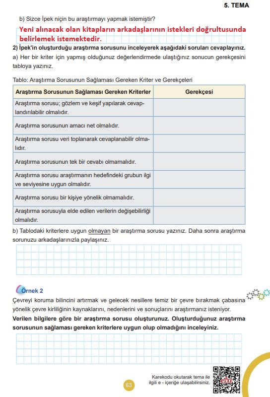 5. sınıf matematik ders kitabı (2. kitap) cevapları sayfa 63