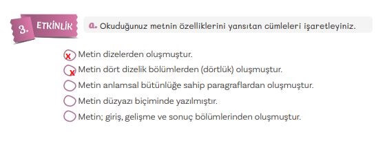 5. sınıf türkçe ders kitaobı sayfa 88 cevapları 2. kitap