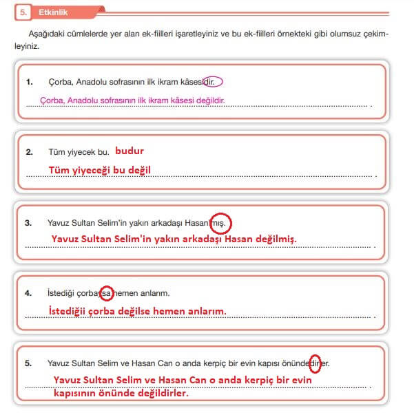 7. sınıf özgün yayınları türkçe ders kitabı 183. sayfa cevapları